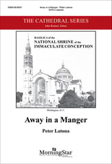 Away in a Manger SATB choral sheet music cover